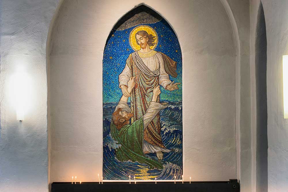Mosaik_SikenderPetrus_Genezarethkirche